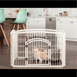 Iris 4 Panel Plastic Exercise Dog Playpen🐾🐾🐾🐾